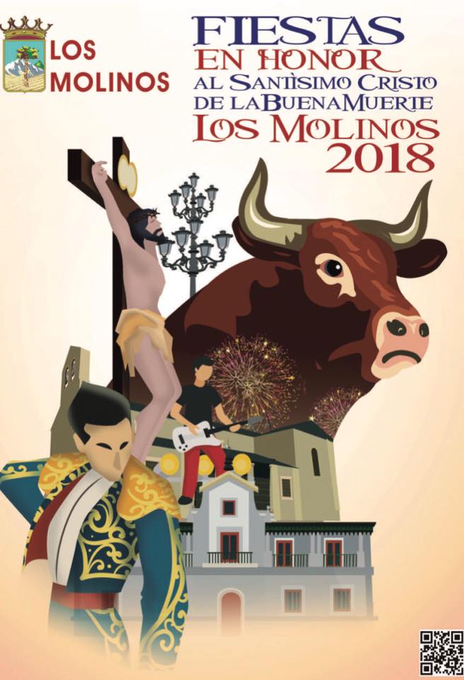 Fiestas patronales en honor al Santísimo Cristo de la Buena Muerte 2018 Los Molinos